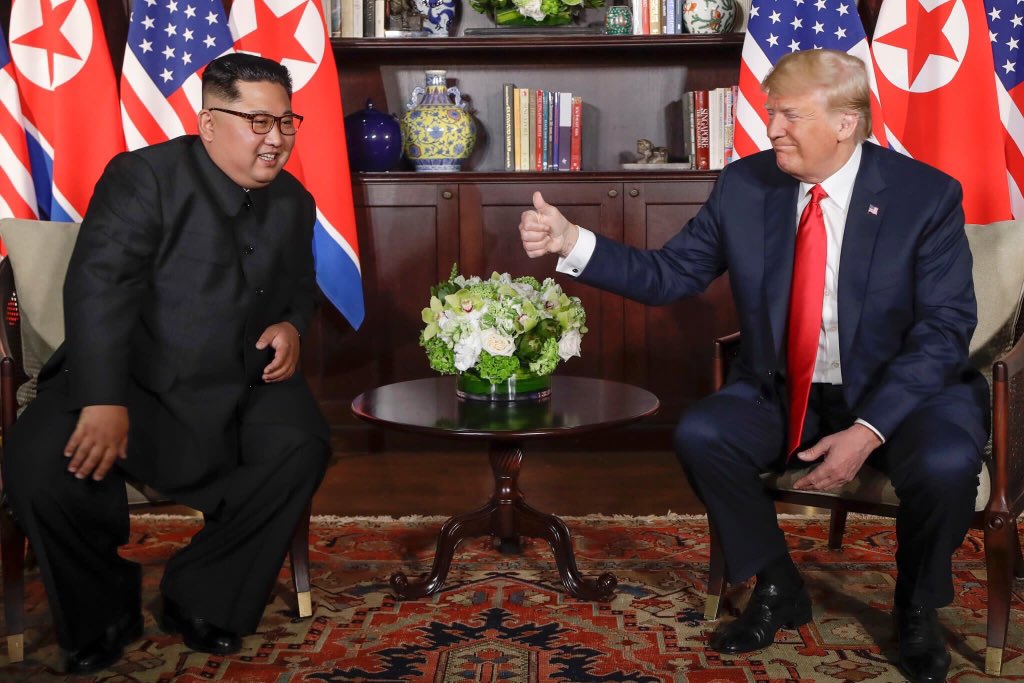 Cumbre Singapur, Trump-Kim Jong-un