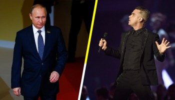 Y en la nota idiota del día: Robbie Williams vendió su alma a Putin para abrir el Mundial