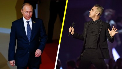 Y en la nota idiota del día: Robbie Williams vendió su alma a Putin para abrir el Mundial