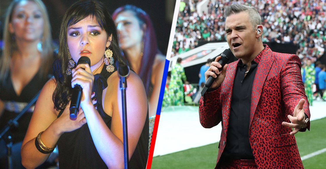 ¿Y Yuridia dónde está? Twitter asegura que Robbie Williams covereó “Angels”