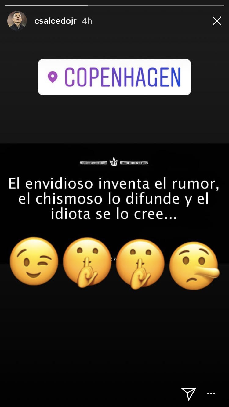 Carlos Salcedo hace polémica publicación tras la fiesta del Tri