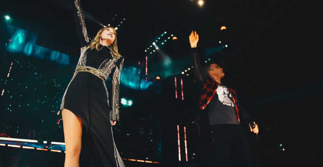 ¿Y Yuridia? Mira a Taylor Swift y Robbie Williams cantar "Angels"