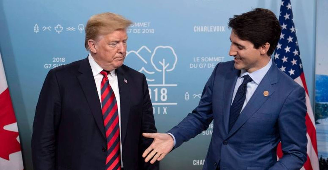 Trump y Trudeau