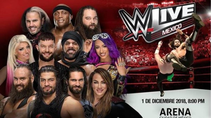Ya están disponibles los boletos para la WWE en México
