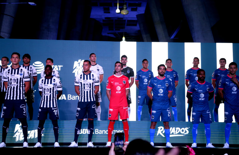 Monterrey presentó su nuevo uniforme para encarar el apertura 2018