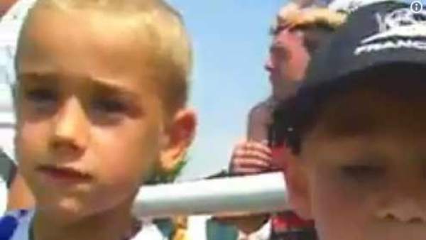 El video de Griezmann pidiendo autógrafos a Seleccionados de Francia cuando era niño