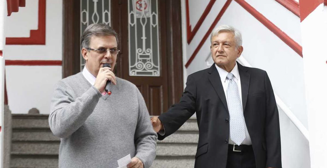 AMLO Marcelo Ebrard reunión Pompeo