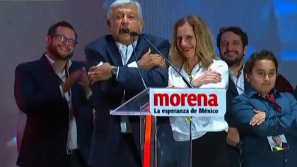 Mensaje de López Obrador en el Zócalo