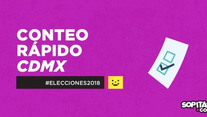 #Elecciones2018 Acá el Conteo Rápido de la Ciudad de México