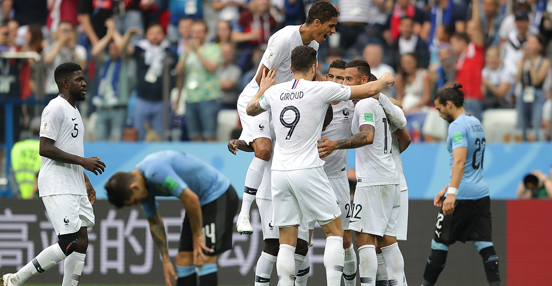 ¡Revancha gala! Francia venció por primera vez a Uruguay en un Mundial