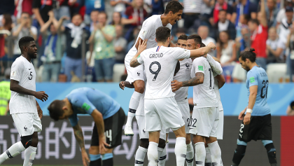 ¡Revancha gala! Francia venció por primera vez a Uruguay en un Mundial
