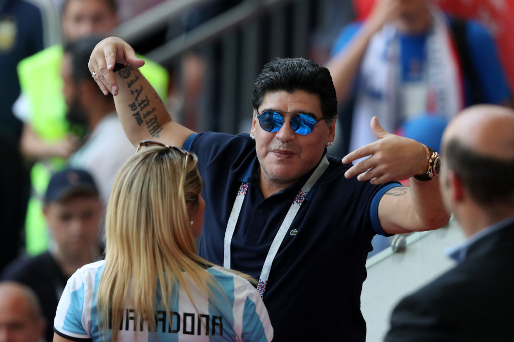 El "especialista" Diego Armando Maradona, analizó a los cuatro semifinalistas de Rusia 2018