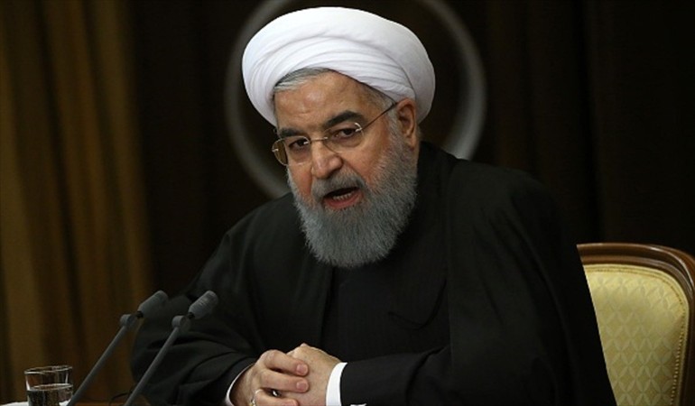 Hasán Rohaní., presidente de Irán