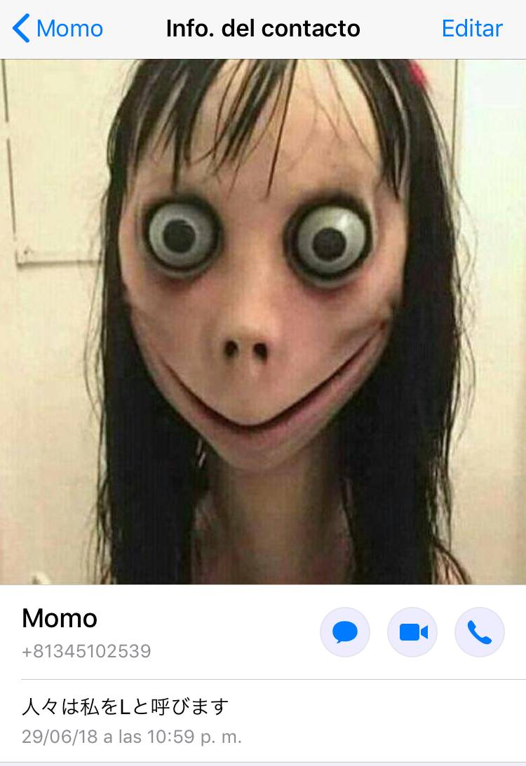La historia de 'Momo', la criatura que está causando terror