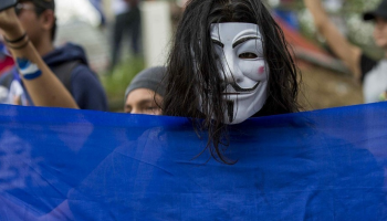Protestas en Nicaragua Casa Blanca