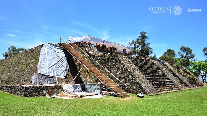 Gracias al sismo del 19s fue descubierto un templo dedicado a Tláloc