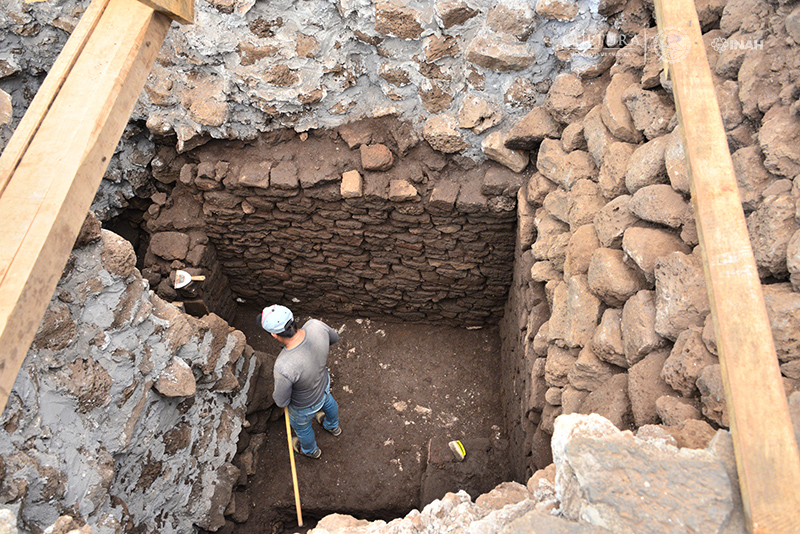 Gracias al sismo del 19s fue descubierto un templo dedicado a Tláloc