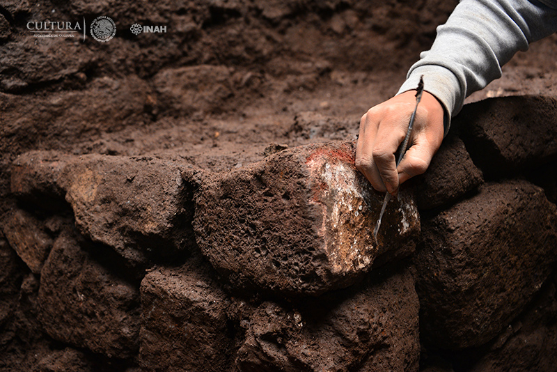 Gracias al sismo del 19s fue descubierto un templo dedicado a Tláloc
