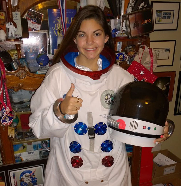 Alyssa Carson, de 17 años de edad, podría ser la primera persona en pisar Marte