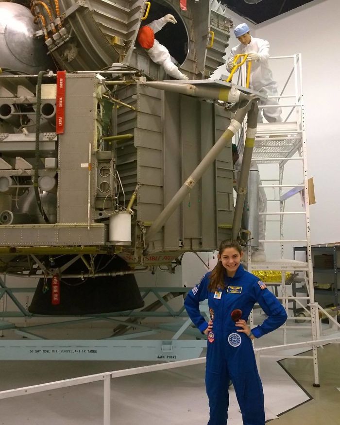Alyssa Carson, de 17 años de edad, podría ser la primera persona en pisar Marte