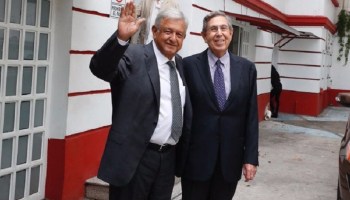 AMLO y Cuauhtémoc Cárdenas