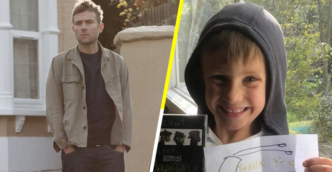 Mira la tierna contestación de Damon Albarn a la carta de este niño ❤