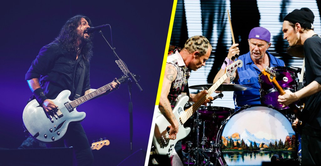 ¿Qué sucede cuando alguien de RHCP y Foo Fighters se unen en el escenario?