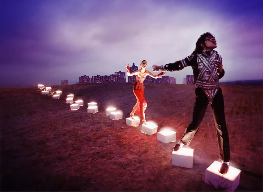Así luce Michael Jackson como obra de arte