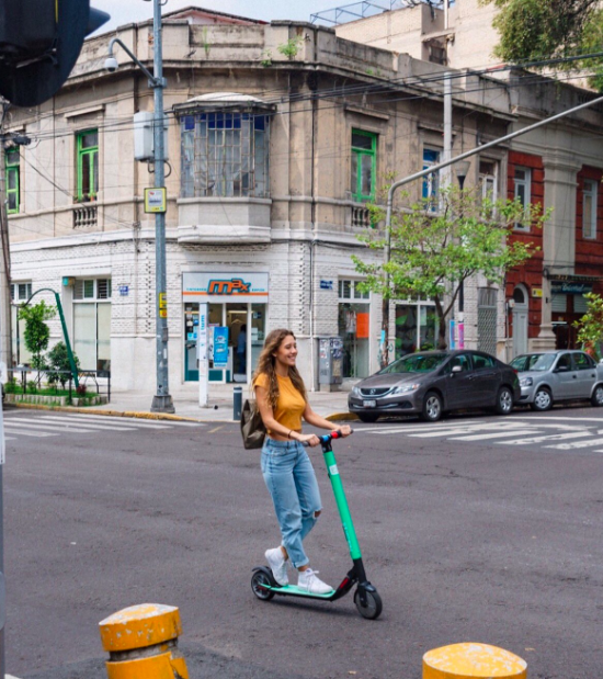 ¿Que no hay Ecobicis? Paséate en los nuevos scooters eléctricos
