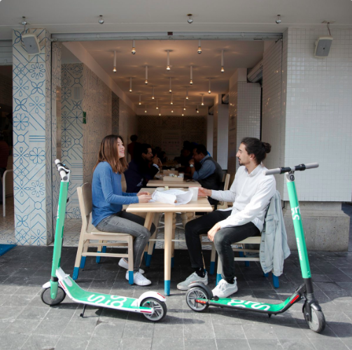 ¿Que no hay Ecobicis? Paséate en los nuevos scooters eléctricos