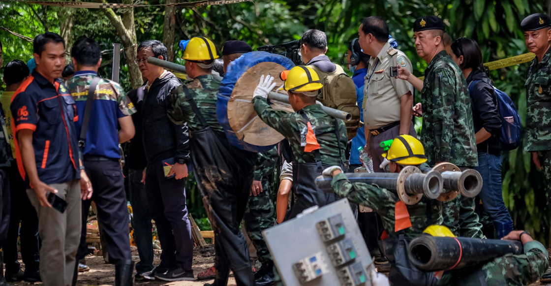 Rescate en Tailandia
