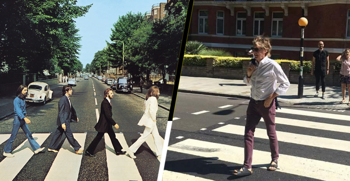 Paul McCartney recrea portada del Abbey Road… 49 años después