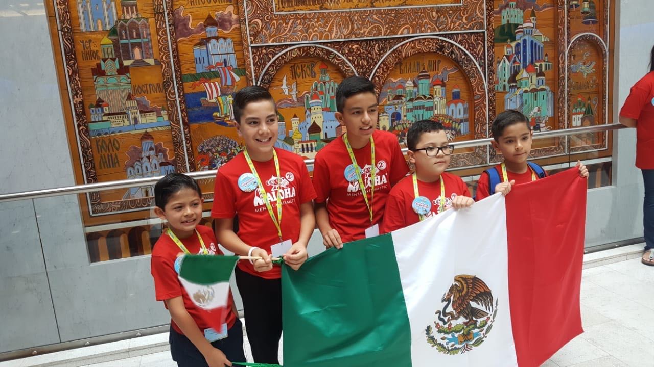 ¡Wow! 9 niños mexicanos se lucieron en torneo de matemáticas en Rusia