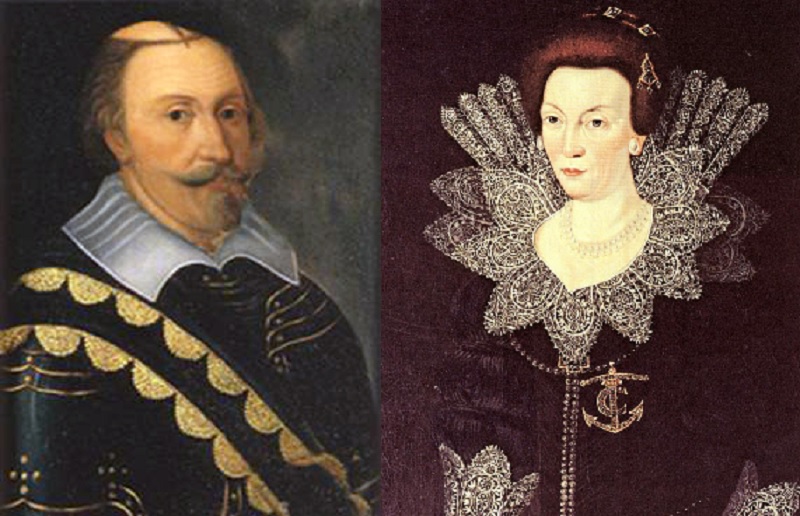 Carlos IX y Cristina de Suecia