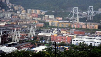 En imágenes: lo que tienes que saber del colapso en el puente en Génova