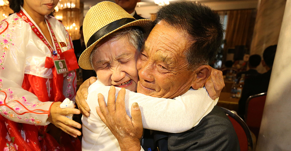 Familias de Corea del Norte y del Sur pudieron reunirse luego de 65 años