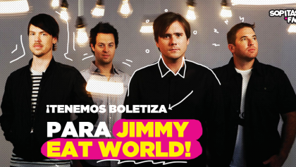 ¿Nostalgia noventera? ¡Tenemos boletiza callejera para Jimmy Eat World!