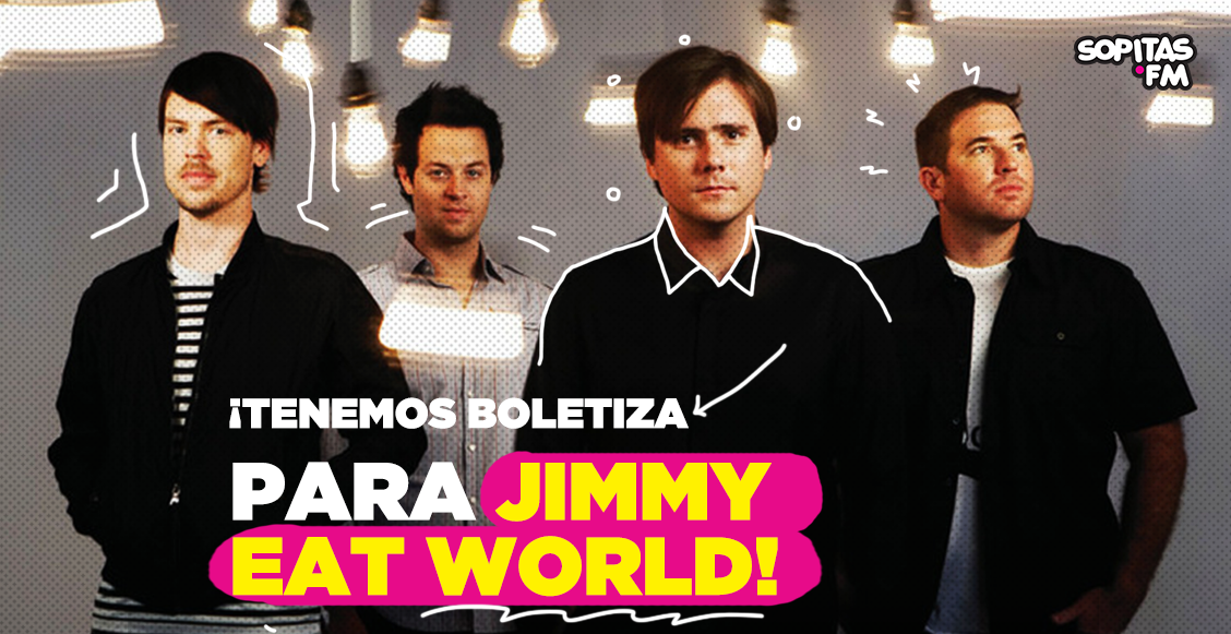 ¿Nostalgia noventera? ¡Tenemos boletiza callejera para Jimmy Eat World!