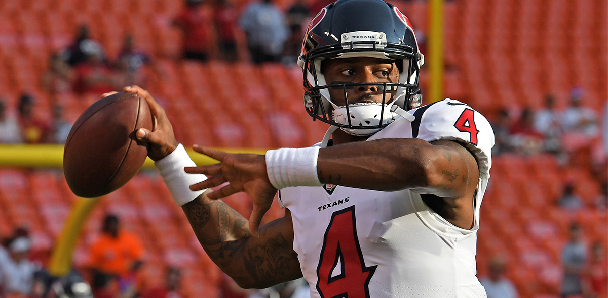 Deshaun Watson con los Texans