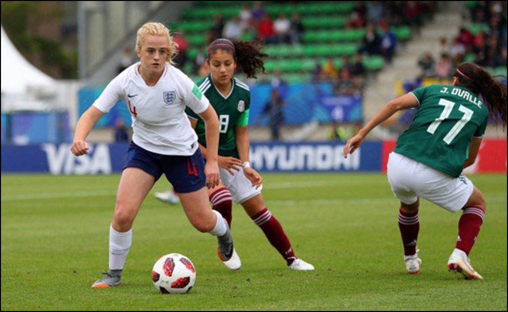 Inglaterra golea a México y las elimina del Mundial Femenil sub-20
