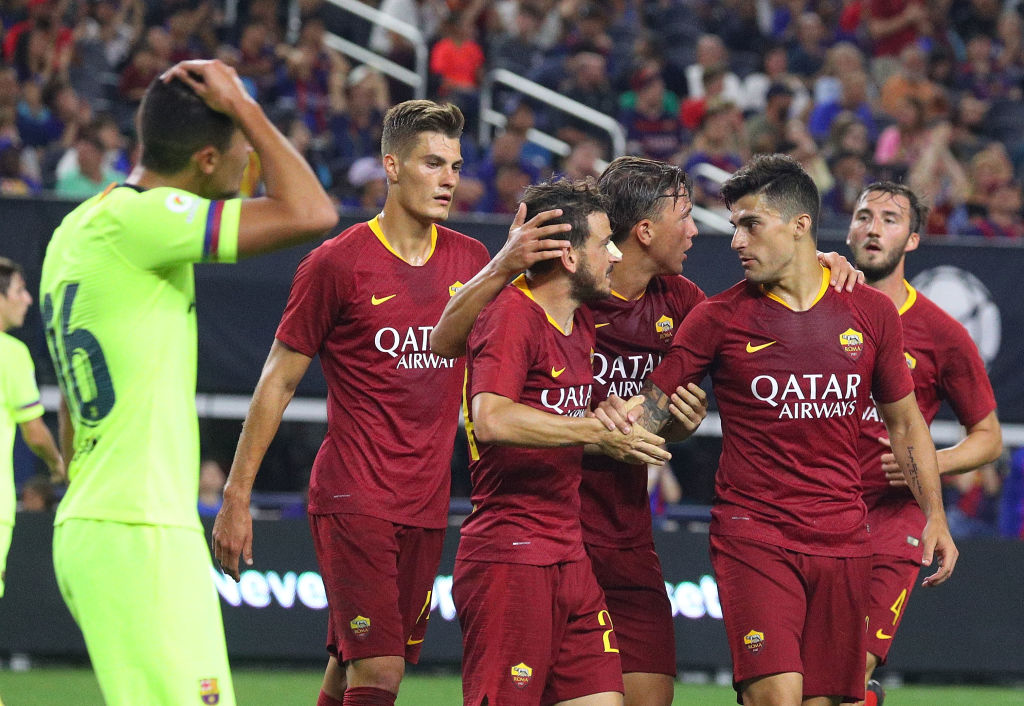 Barcelona pierde amistoso ante la Roma pese a gol de Malcom