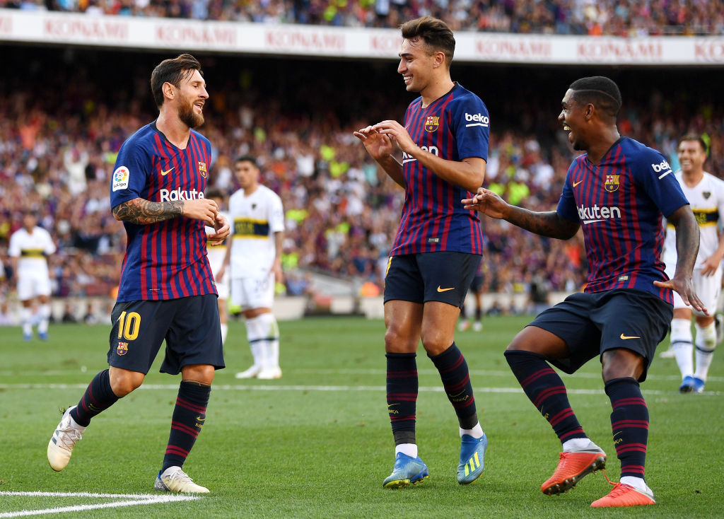 15 imágenes del partido por el Joan Gamper entre Barcelona y Boca Juniors