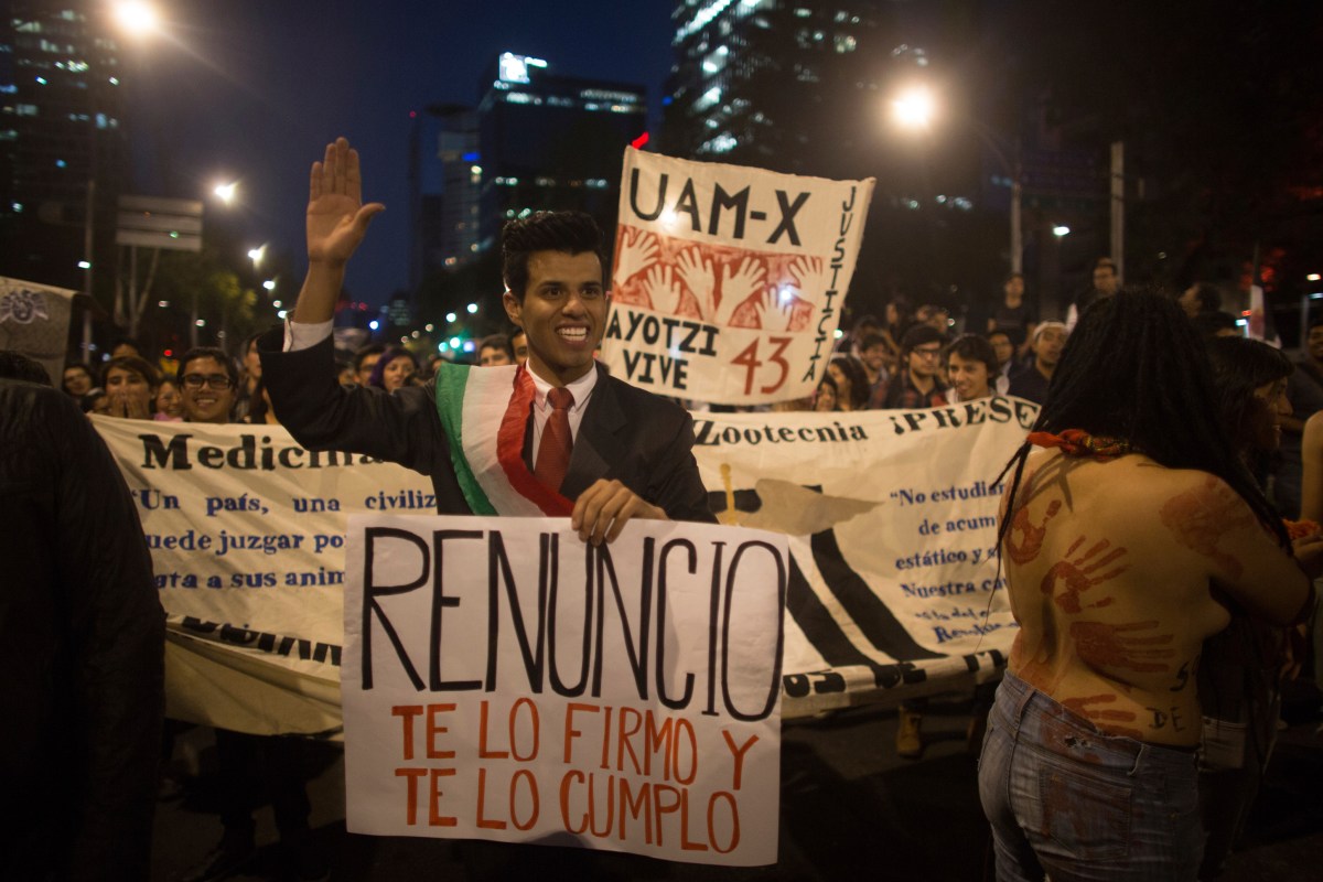 Protestas Peña Nieto