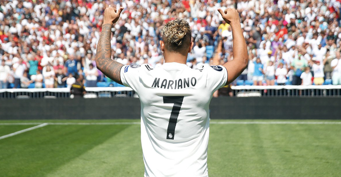WTF??' Mariano Díaz es el nuevo '7' del Real Madrid