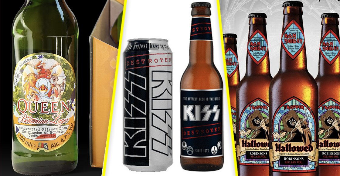 ¡Salud! Estas son las cervezas de las bandas que tienes que probar