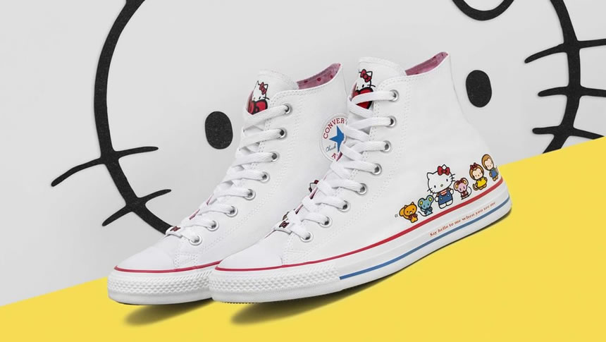 Los nuevos Converse de Hello Kitty