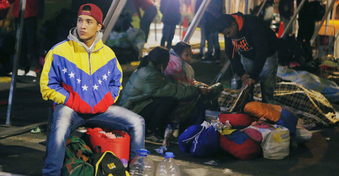 Las fotos que retratan la angustia de los Venezolanos en la frontera con  Colombia