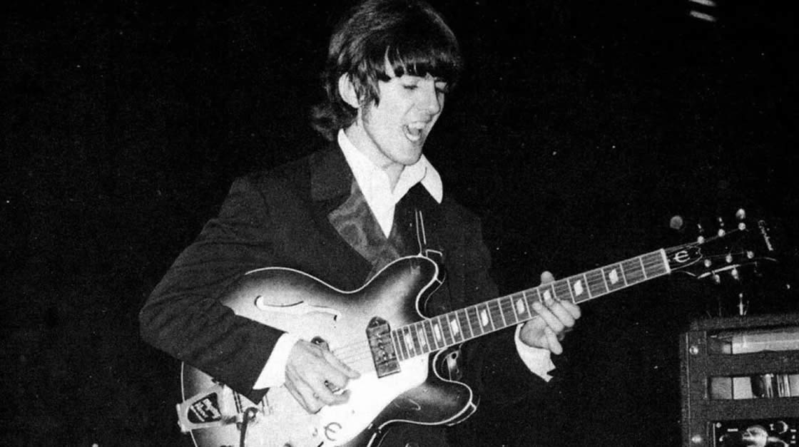 La guitarra de George Harrison a subasta