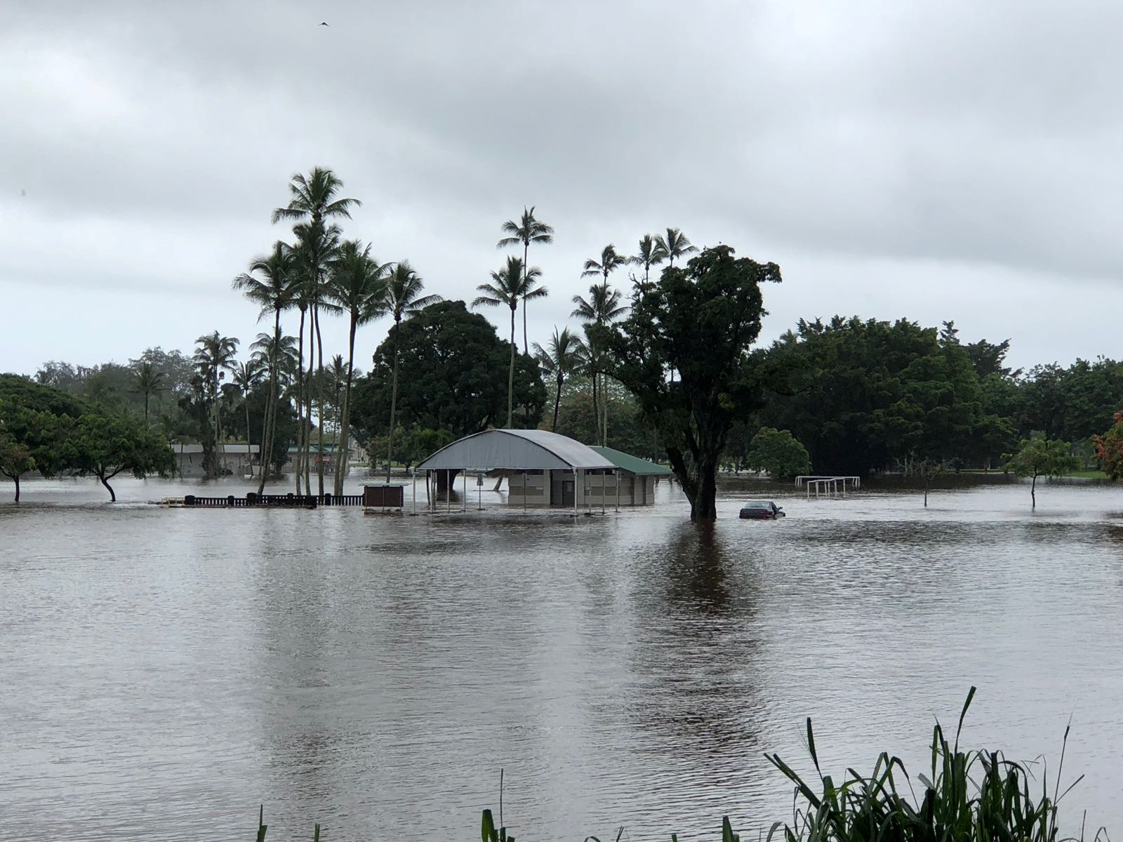 En imágenes: El destructor paso del huracán 'Lane' en Hawaii