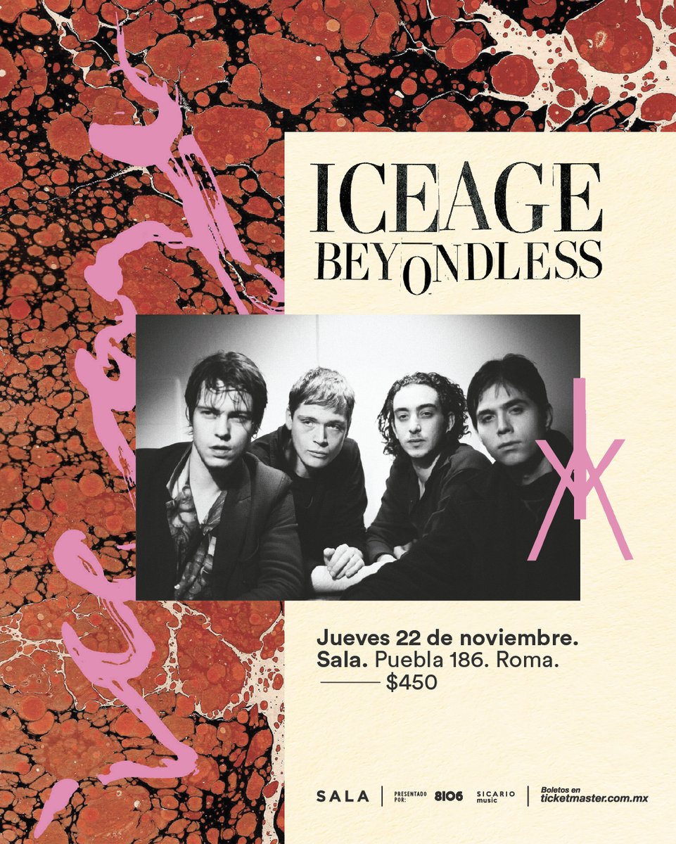 Post-punk is not dead! ¡Iceage regresa a México en noviembre!